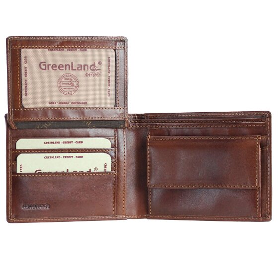 Greenland Nature Rubin Geldbörse Leder 12,5 cm