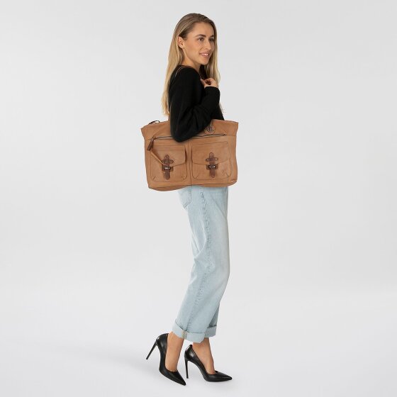 Harbour 2nd Urban Poets Jordan Shopper Tasche Leder 44.5 cm