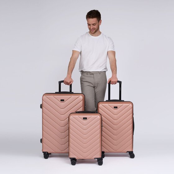 Redolz Essentials 07 3-SET 4 Rollen Kofferset 3-teilig