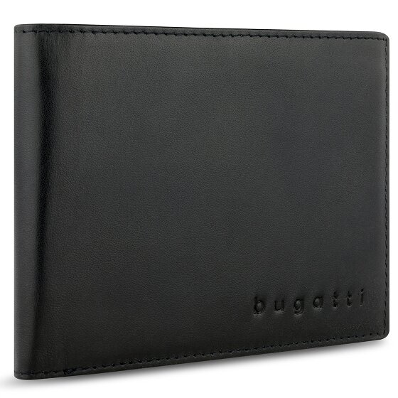 bugatti Super Slim Geldbörse RFID Schutz Leder 12 cm