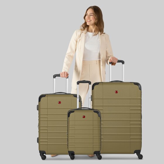 Wenger Amplar Evo 4 Rollen Kofferset 3-teilig mit Dehnfalte