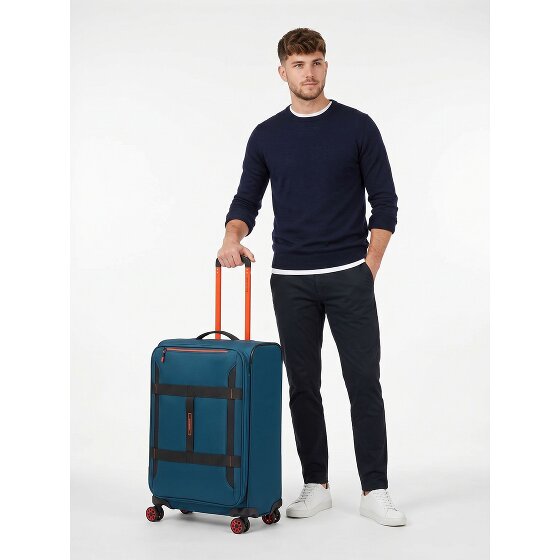 Roncato Norway 4 Rollen Trolley 64 cm mit Dehnfalte