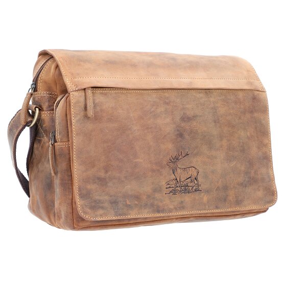 Greenburry Vintage Umhängetasche Leder 30 cm