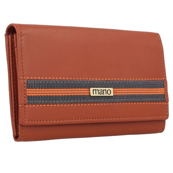 mano Don Leonardo Geldbörse RFID Leder 16 cm