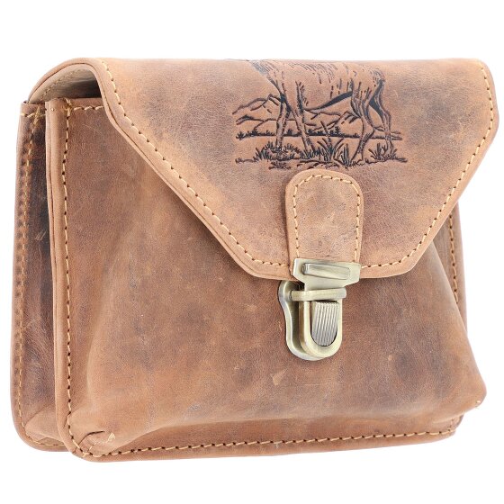 Greenburry Vintage Outdoor Gürteltasche Leder 15 cm