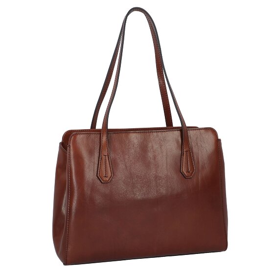 The Bridge Gloria Schultertasche Leder 36 cm