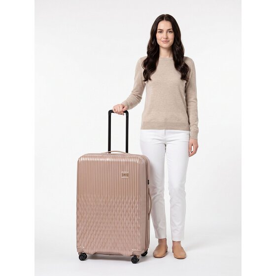 Pack Easy Flow 4 Rollen Trolley L 75 cm mit Dehnfalte