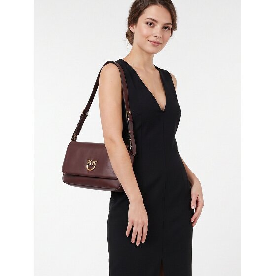 PINKO Click Soft Classic Schultertasche Leder 32 cm