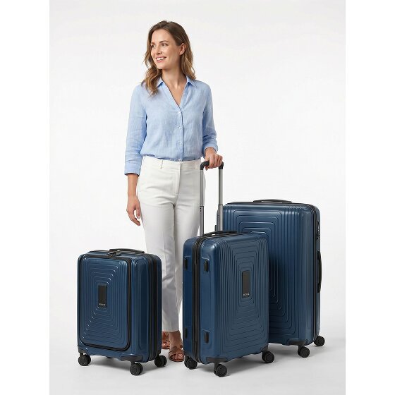 Redolz Essentials 14 4 Rollen Kofferset 3-teilig mit Dehnfalte