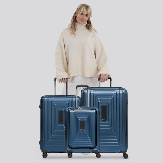 Redolz Essentials 14 4 Rollen Kofferset 3-teilig mit Dehnfalte
