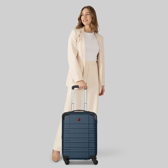Wenger Amplar Evo 4 Rollen Kabinentrolley S 53 cm mit Dehnfalte