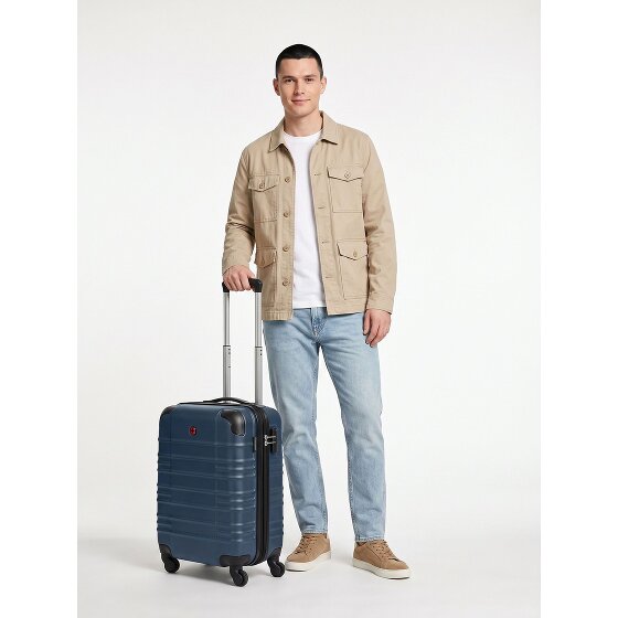 Wenger Amplar Evo 4 Rollen Kabinentrolley S 53 cm mit Dehnfalte
