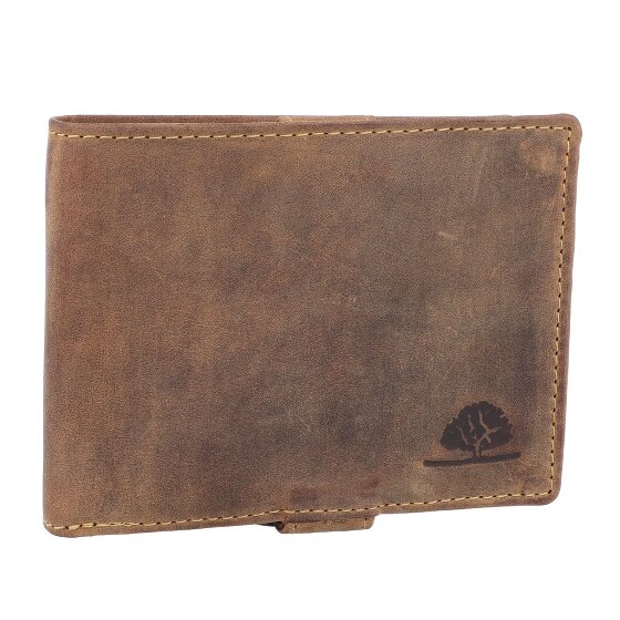 Greenburry Vintage Geldbörse Leder 12 cm