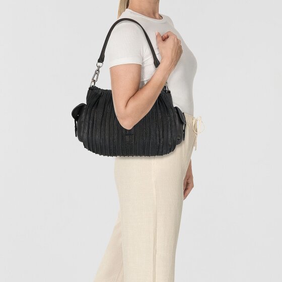 FredsBruder Say Hello Schultertasche Leder 34 cm