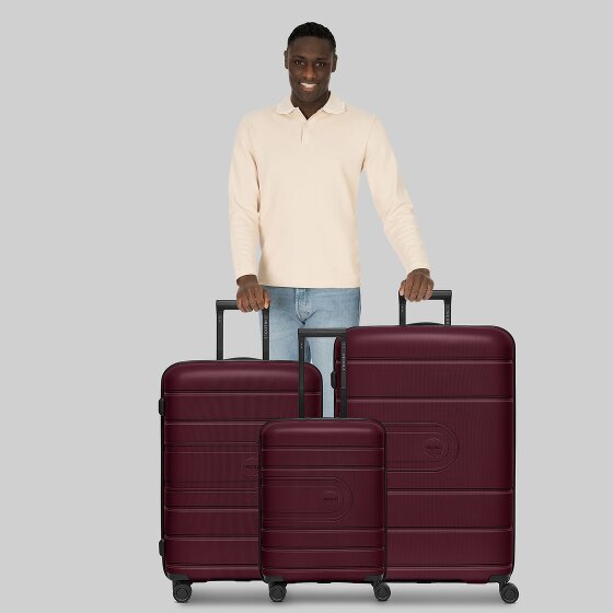 Redolz Essentials 11 4 Rollen Kofferset 3-teilig mit Dehnfalte