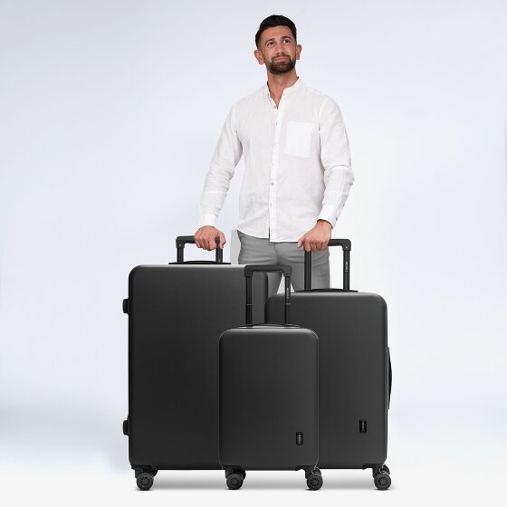 Redolz Essentials 09 3-SET 4 Rollen Kofferset 3-teilig