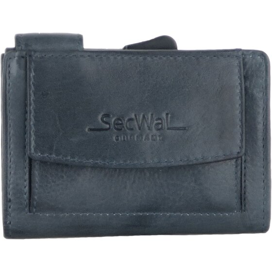 SecWal SecWal 2 Kreditkartenetui Geldbörse RFID Leder 9 cm