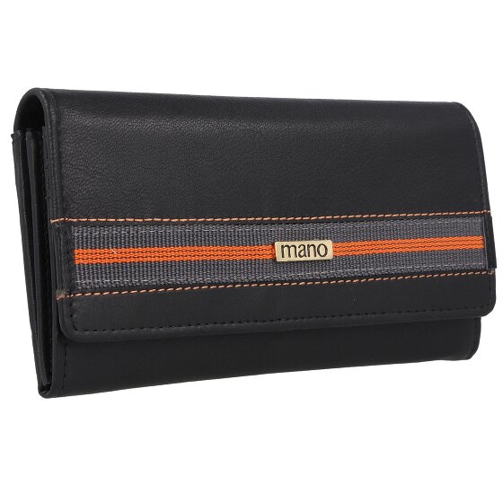 mano Don Leonardo Geldbörse RFID Leder 18 cm