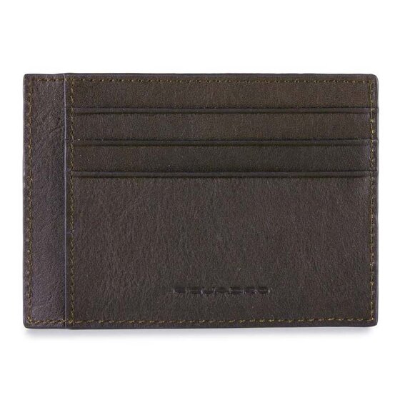 Piquadro Black Square Kreditkartenetui Leder 11 cm