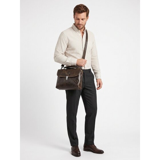 Greenburry Newport Handtasche Leder 29 cm