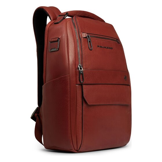 Piquadro Solm Daypack Leder 39 cm Laptopfach