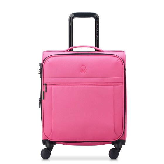 Delsey Paris x United Colors of Benetton BE 4-Rollen Kabinentrolley 55 cm mit Dehnfalte