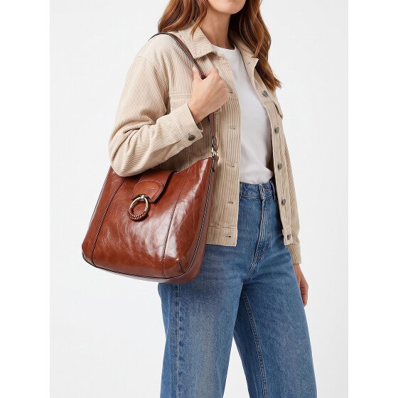 The Bridge Erica Schultertasche Leder 31 cm