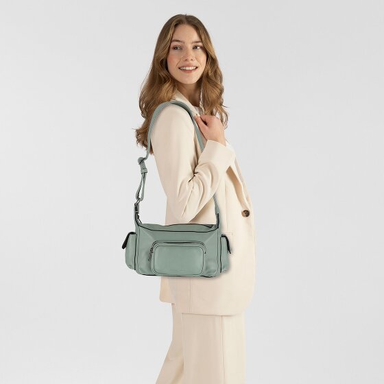 Liebeskind Lila Schultertasche Leder 33 cm