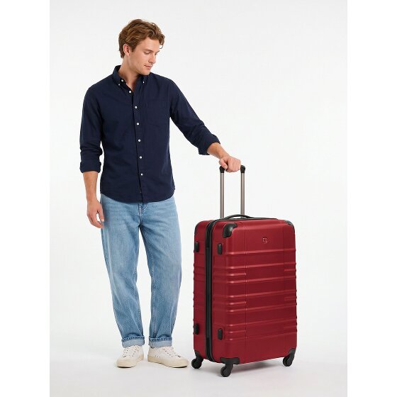 Wenger Amplar Evo 4 Rollen Trolley L 75 cm mit Dehnfalte