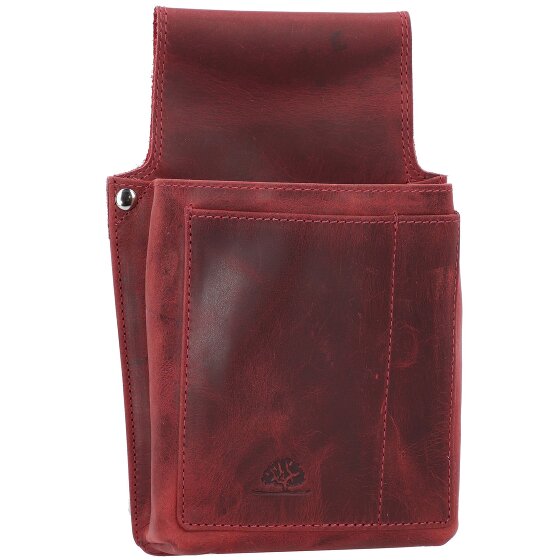 Greenburry Vintage Gürteltasche Leder 13 cm