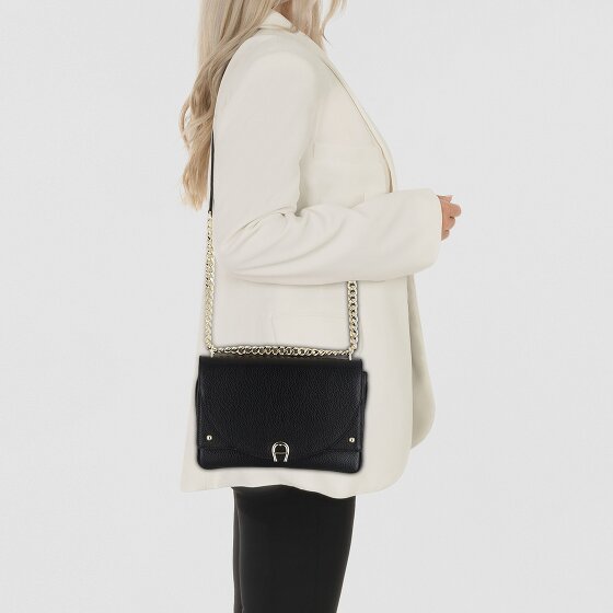 AIGNER Diadora Umhängetasche Leder 25.5 cm