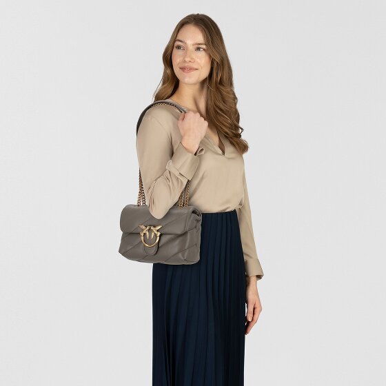 PINKO Love Puff Umhängetasche Leder 21 cm