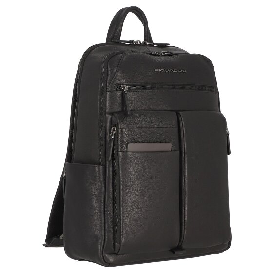 Piquadro Paavo Daypack Leder 43 cm Laptopfach