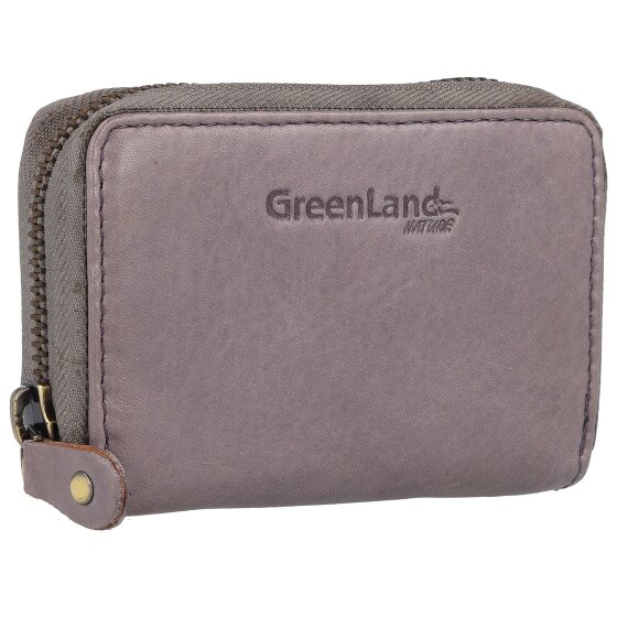 Greenland Nature Kreditkartenetui RFID Schutz Leder 10.5 cm