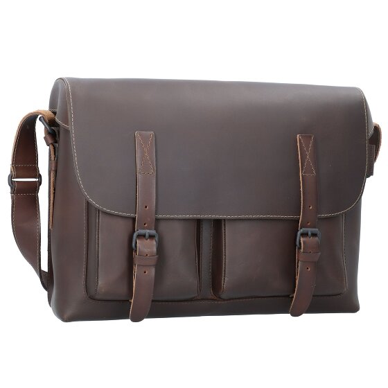 aunts & uncles Good Old Friends Bro Messenger Leder 39 cm Laptopfach