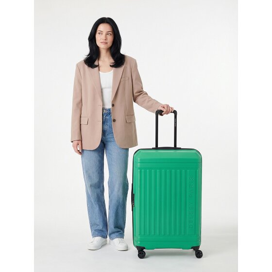 Delsey Paris Lutece Se 4 Rollen Trolley 79 cm mit Dehnfalte