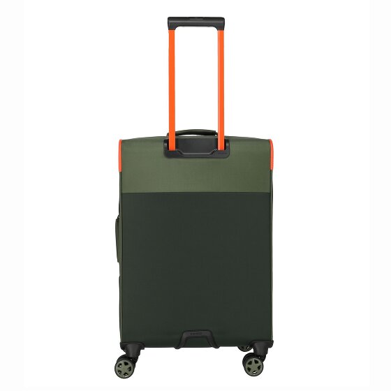 Travelite Color Craze 4 Rollen Kofferset 3-teilig mit Dehnfalte
