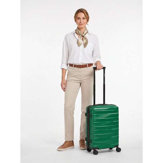 Bergpfeil Travel 4 Rollen Kabinentrolley S 55 cm mit Dehnfalte