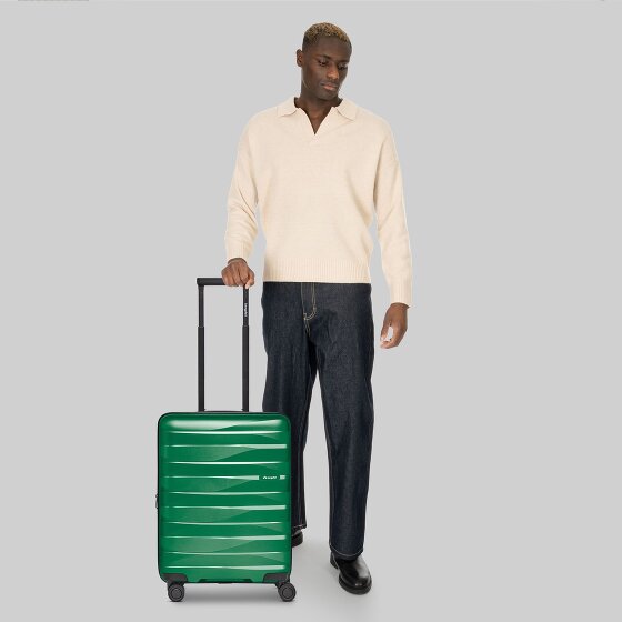 Bergpfeil Travel 4-Rollen Kabinentrolley S 55 cm mit Dehnfalte
