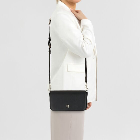 AIGNER Zita Umhängetasche Leder 22 cm