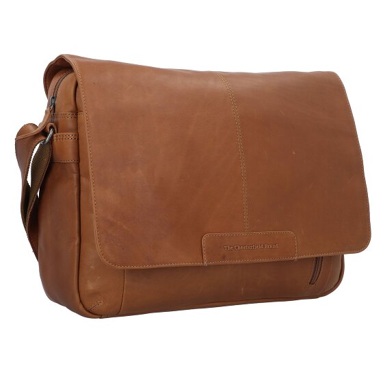 The Chesterfield Brand Wax Pull Up Messenger Leder 40 cm Laptopfach