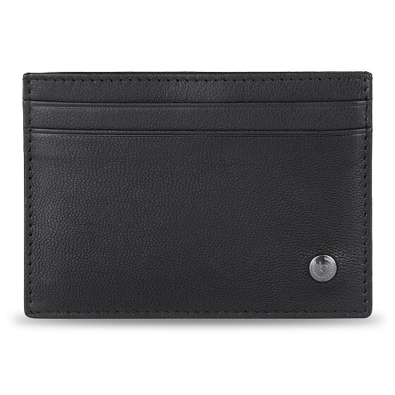bugatti Black Magic Kreditkartenetui RFID Schutz Leder 10 cm