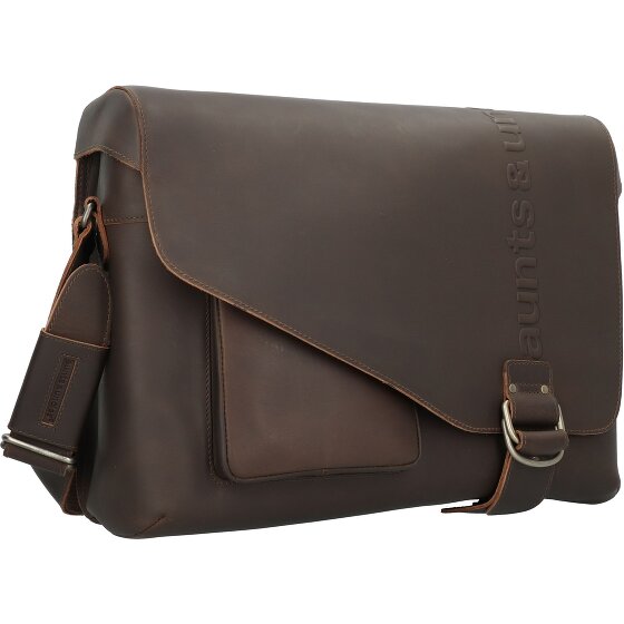 aunts & uncles Hunter Big Judd Aktentasche Leder 41 cm Laptopfach