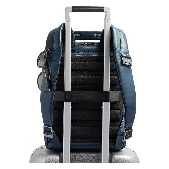 Piquadro Victor Daypack Leder 40 cm Laptopfach