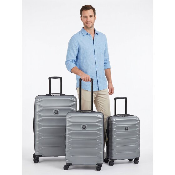 Delsey Paris Meteor 4 Rollen Kofferset 3-teilig mit Dehnfalte