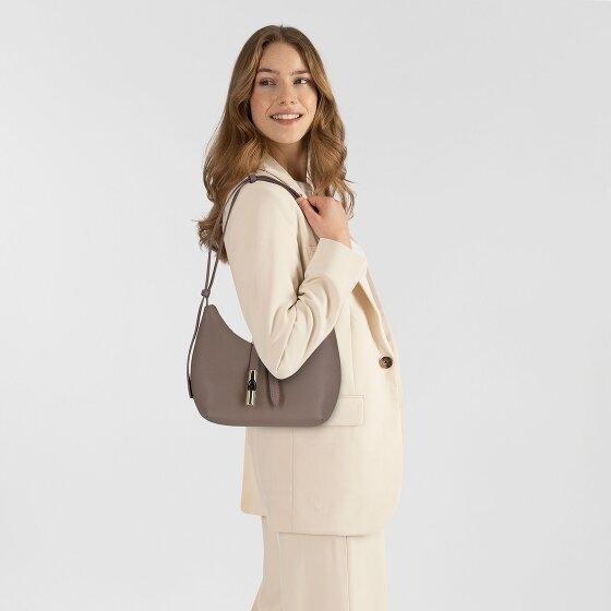 Furla Goccia Schultertasche Leder 22 cm