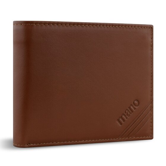 mano Don Antonio Geldbörse RFID Schutz Leder 12 cm mano Don Antonio Geldbörse RFID Schutz Leder 12 cm