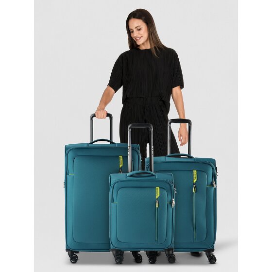 American Tourister Nitestream 4 Rollen Kofferset 3-teilig mit Dehnfalte