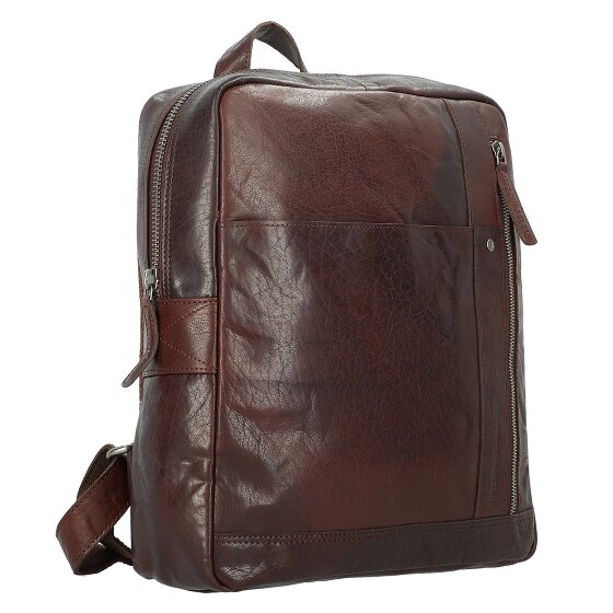 Spikes & Sparrow Bronco Rucksack Leder 34 cm Laptopfach