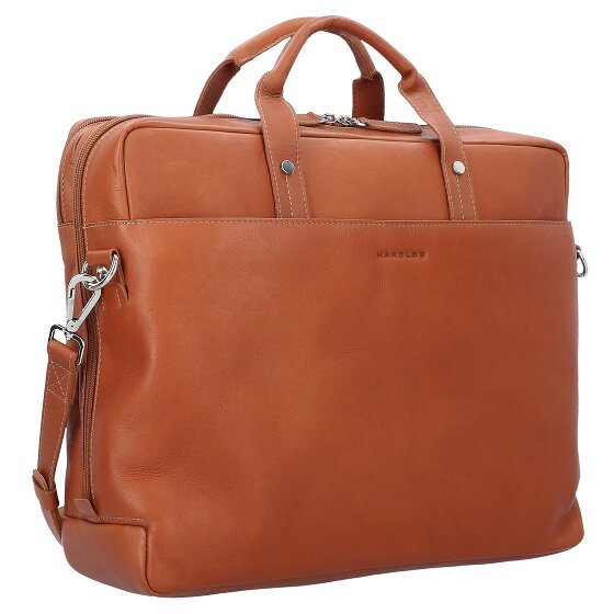 Harold's Heritage Aktentasche Leder 38 cm Laptopfach Harold's Heritage Aktentasche Leder 38 cm Laptopfach
